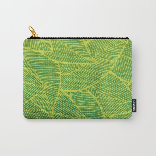Leaves Carry-All Pouch