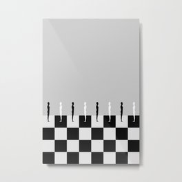  The Chessboard Metal Print
