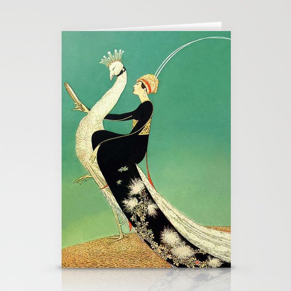 Vintage Magazine Cover - Peacock Stationery Cards