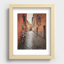 Lost in Bologna Recessed Framed Print