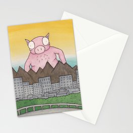 Mr. Pig Stationery Cards