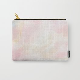 Patience - Pink and Gray Pastel Seascape Carry-All Pouch