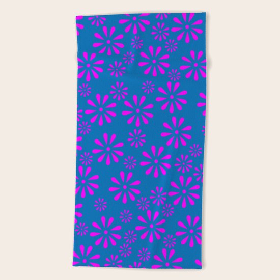 Spring Flowers Beach Towel