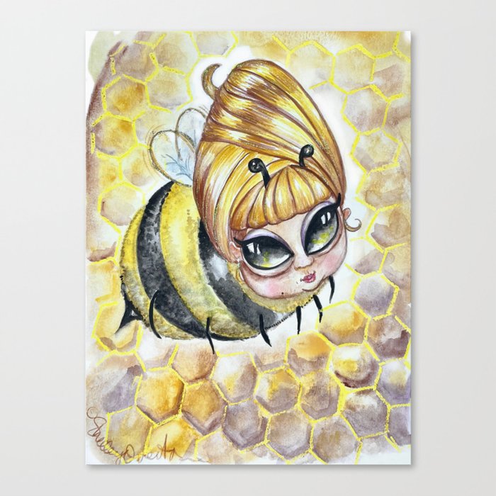 Beehive by Shelley Overton Canvas Print