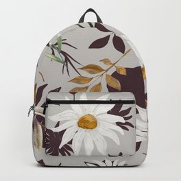 Abstract simple daisies Backpack
