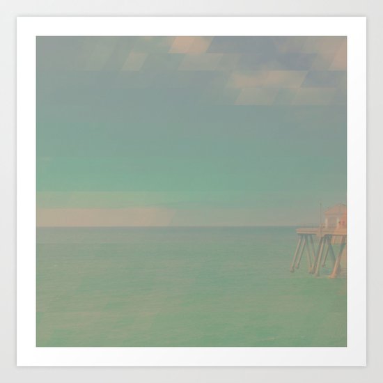 The California Summer Series // Pier Art Print