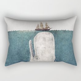 The White Whale Rectangular Pillow