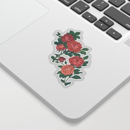 Sunrise Roses Sticker