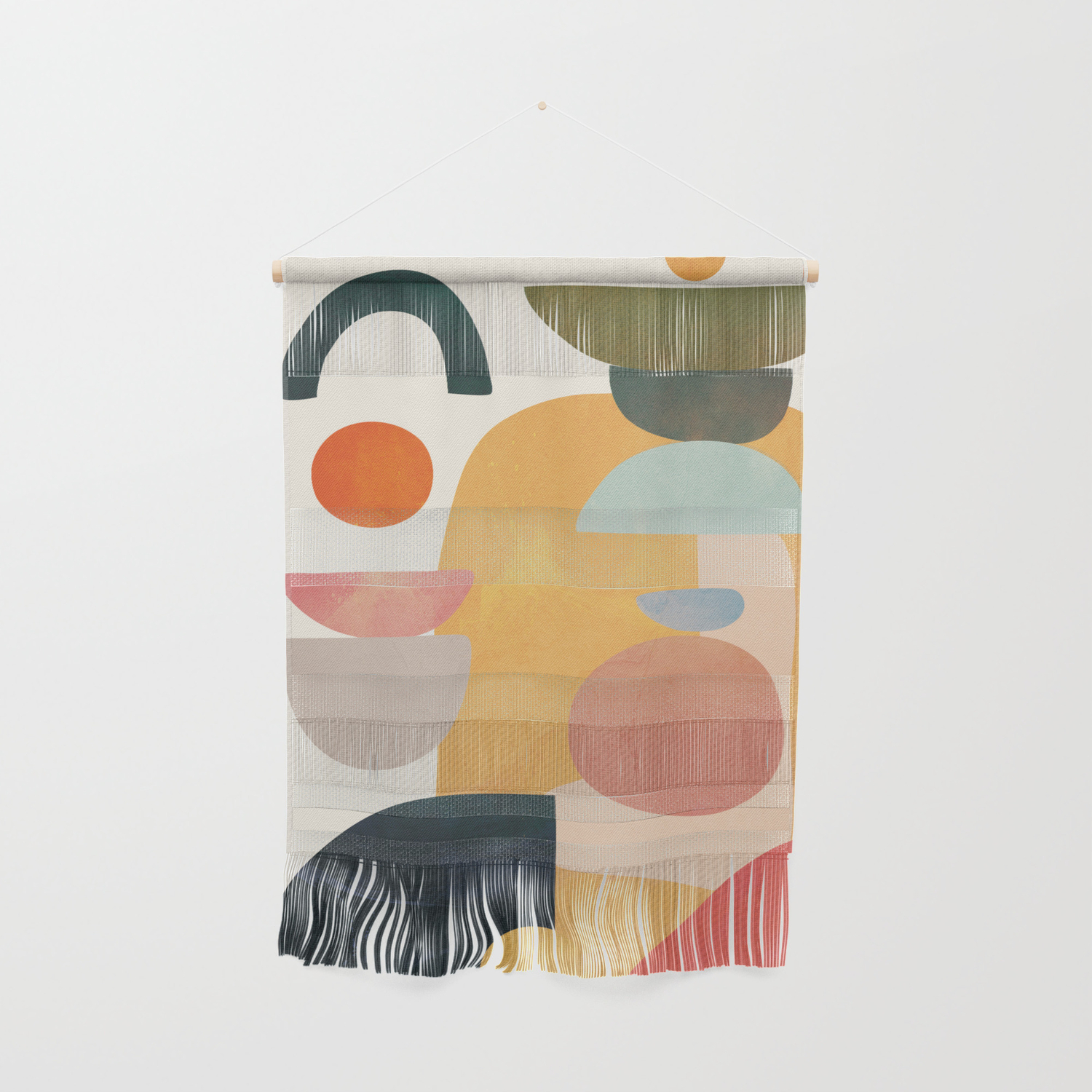 Modern Abstract Art 70 Wall Hanging By Cityart7 Society6