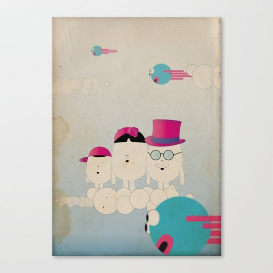 v o l o a t r e Canvas Print