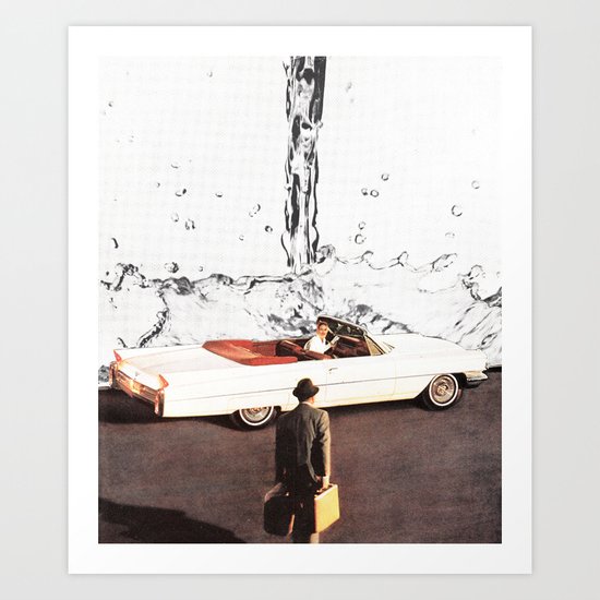 Drive It All Over Me Art Print