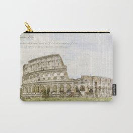 Colosseum, Rome Italy Carry-All Pouch