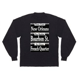 New Orleans French Quarters Long Sleeve T-shirt