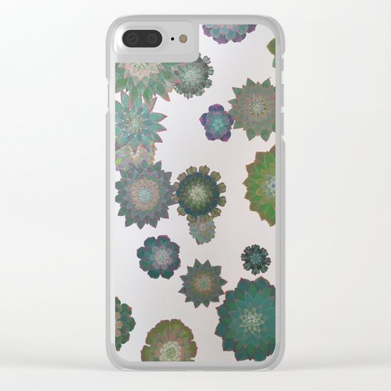 Growing Succulents Clear iPhone Case