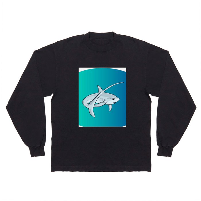 Shark Long Sleeve T Shirt