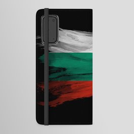 Bulgaria flag brush stroke, national flag Android Wallet Case