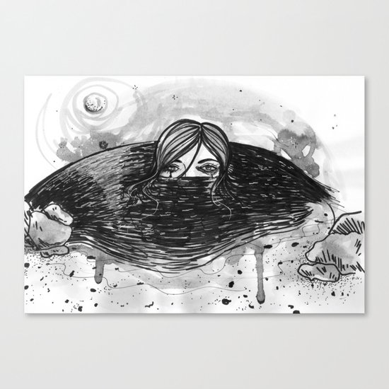Oh, Sandy. Canvas Print