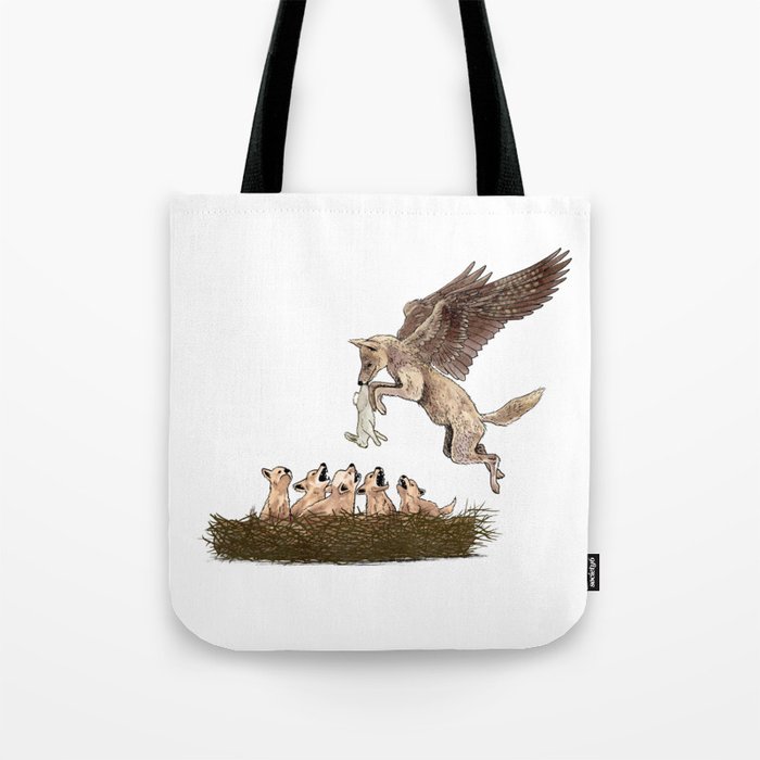 Coyote Nest Tote Bag