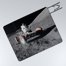 Apollo 17 - Moon Buggy Picnic Blanket