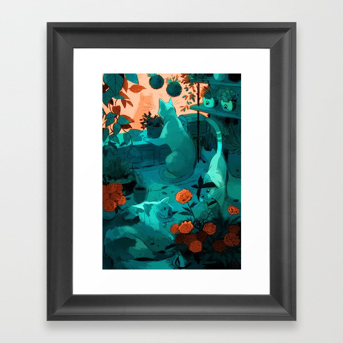 Small Flower Framed Art Print By Jeniak Society6 Small Flower Framed Art Print