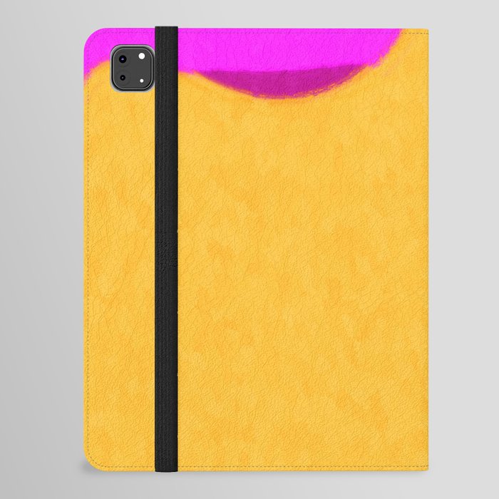 Yellow Pink iPad Folio Case