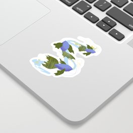 Fishy friends Sticker