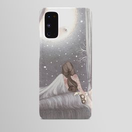 Sophie and the Moon Android Case