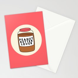 Peanut Butter Lover Stationery Card