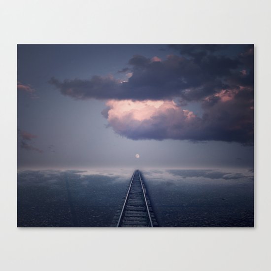 Without a Road Map Canvas Print