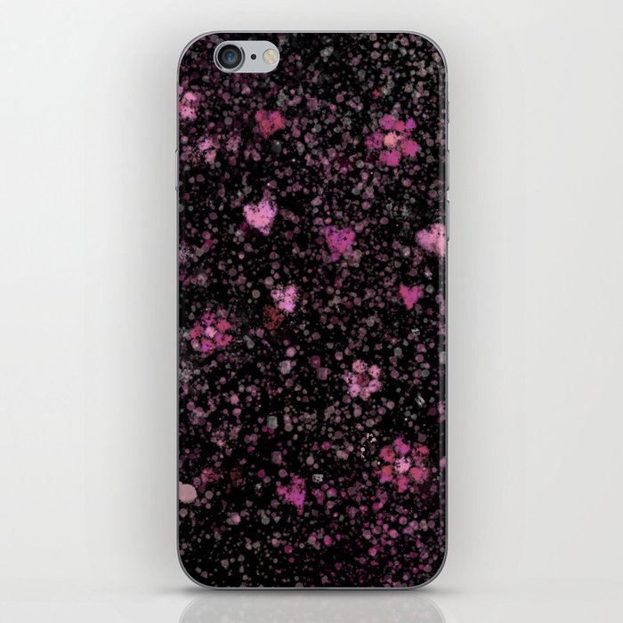 Hearts and blossoms.  iPhone Skin