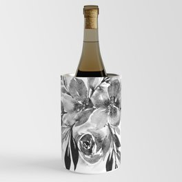 monochrome florals  Wine Chiller