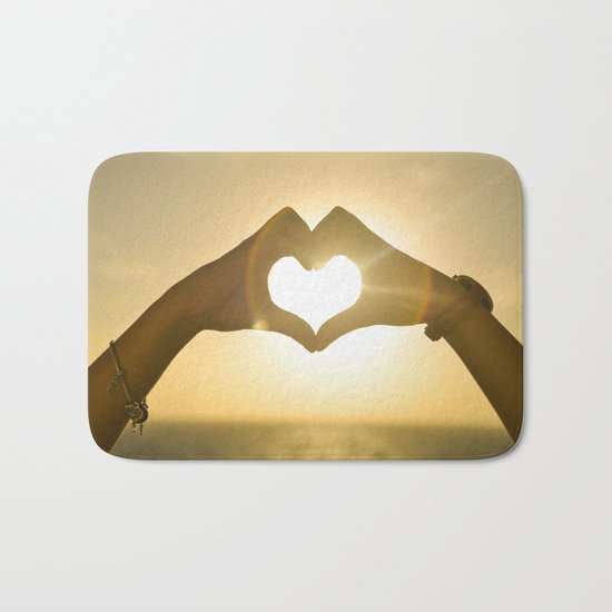Love the Beach Bath Mat