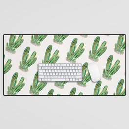 Cactus Cluster – Green Desk Mat