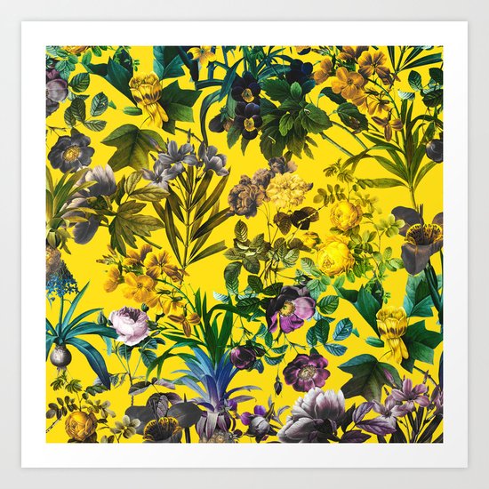 Tropical Jungle Art Print