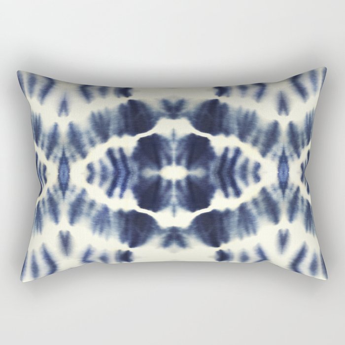 BOHEMIAN INDIGO BLUE Rectangular Pillow