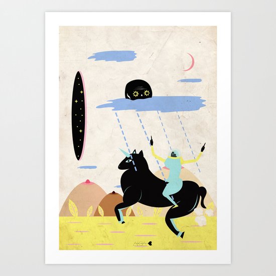 GIRL POWER Art Print