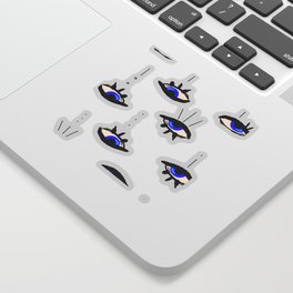 Evil eye 02 Sticker