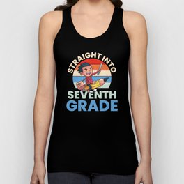 Straight Into Seventh Grade Unisex Tank Top