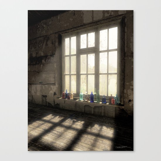 Sun Patch Canvas Print