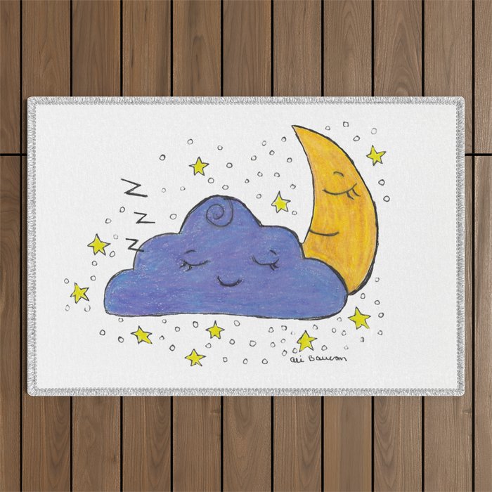 Sleepy Time Sky Outdoor Rug