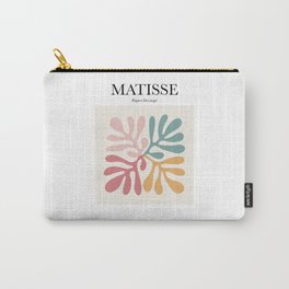 Matisse - Papier Découpé Carry-All Pouch | Abstract, Aesthetic, Painting, Painter, Square, Minimal, Matisse, Artwork, Cut Outs, Watercolor 