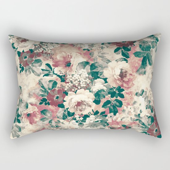 Quiet Garden Movement Rectangular Pillow