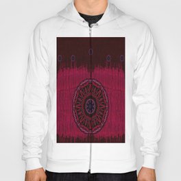 Leather landscape abstracte Hoody