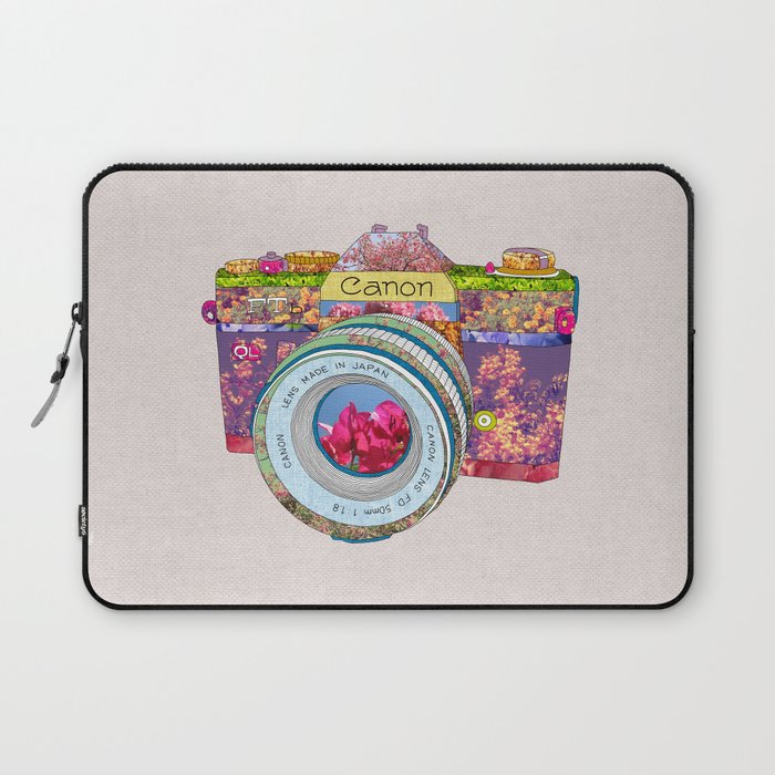FLORAL CAN0N Laptop Sleeve