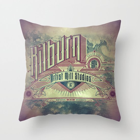 Kilburn Mill Studios Throw Pillow