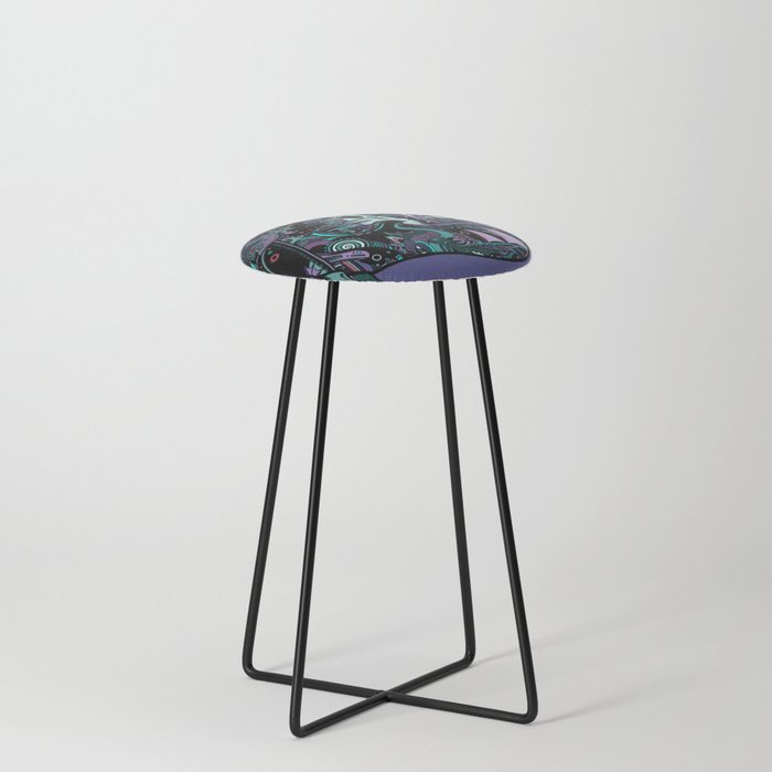 Simplexity Swirls Counter Stool