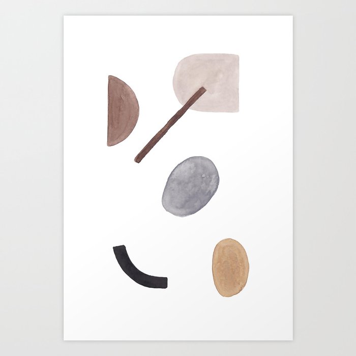 Modern Minimalist Art Minimalist Print Geometric Poster