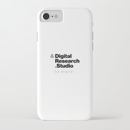DigitalResearchStudio iPhone Case
