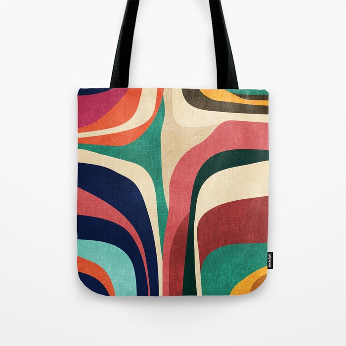 Impossible contour map Tote Bag