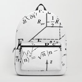 physics equations and diagrams Backpack